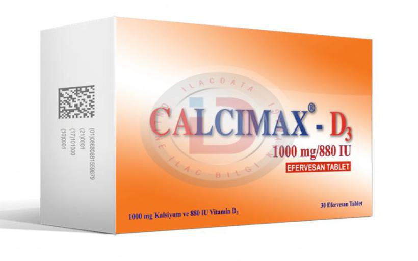 Calcimax-D3 1000 Mg/880 İu Efervesan Tablet Zararları Nelerdir?